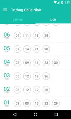 Trường Chúa Nhật android App screenshot 3
