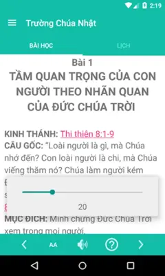 Trường Chúa Nhật android App screenshot 6