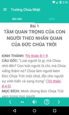 Trường Chúa Nhật android App screenshot 7